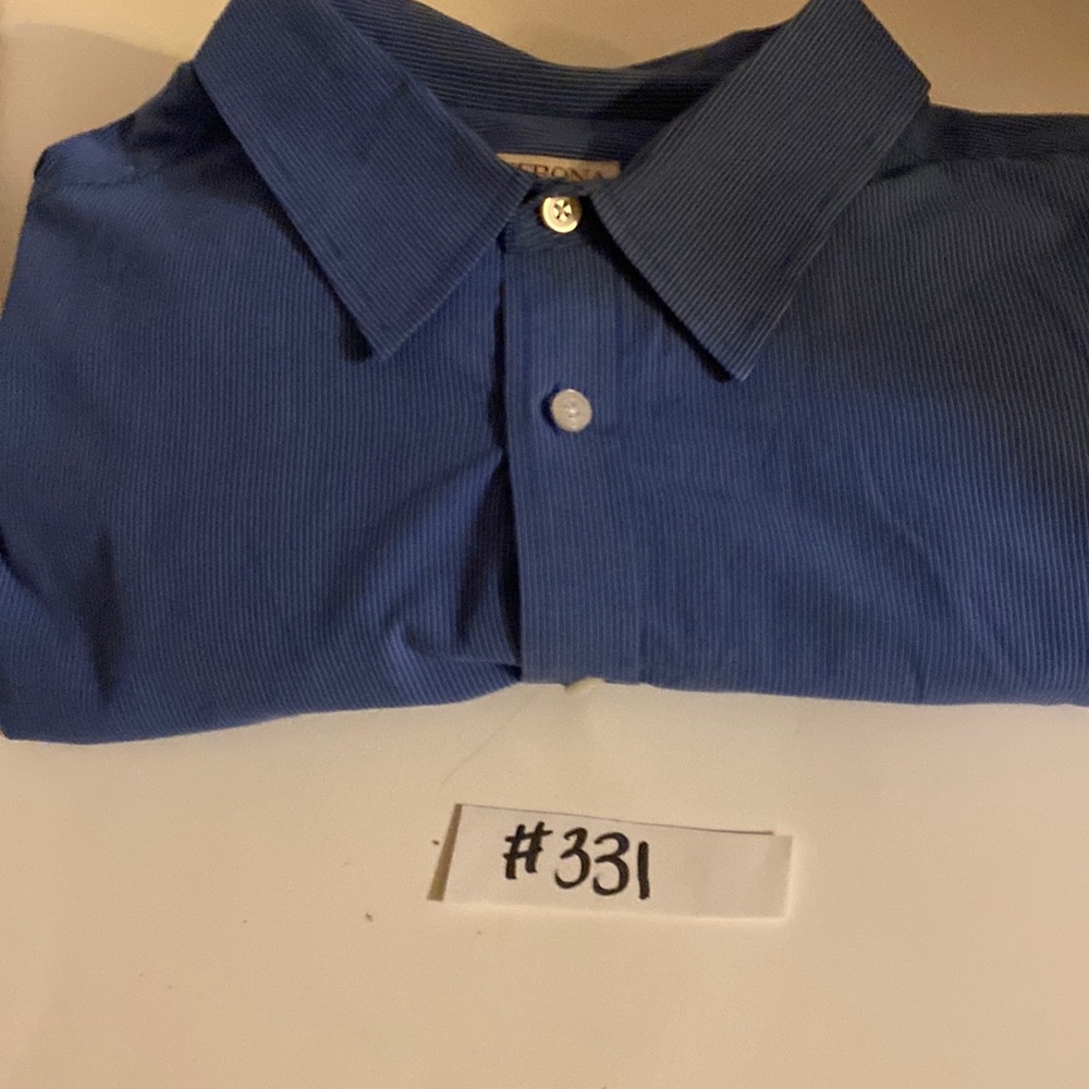 Merona blue striped long sleeve shirt. Size XXL.